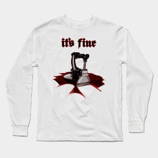 Fluid Leak Robot Long Sleeve T-Shirt